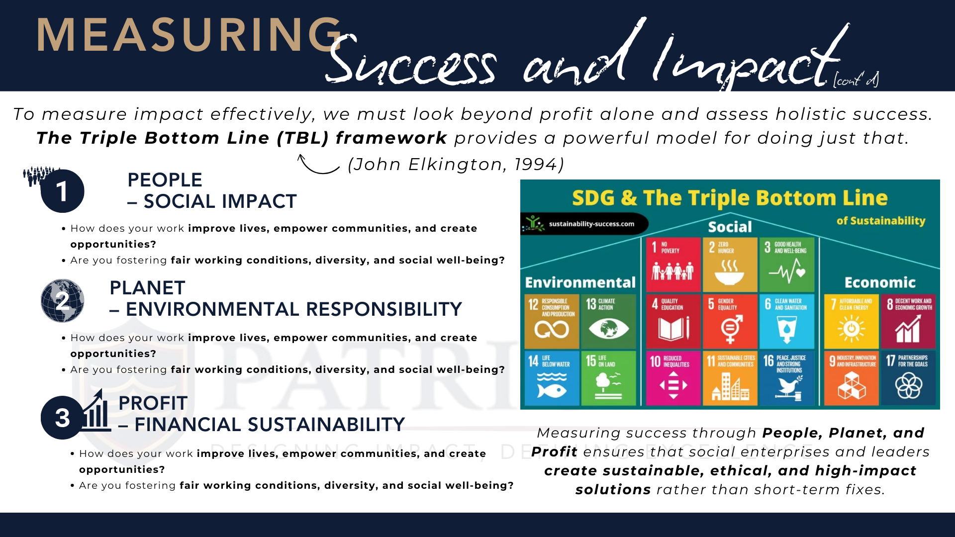 Slide 14_ Measuring Success & The Triple Bottom Line (TBL)